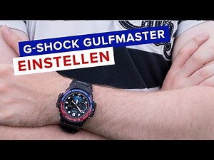 G-SHOCK Gulfmaster EINSTELLEN // Tutorial // Deutsch // FullHD