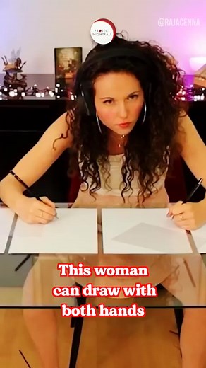 This artist draws with both hands AND FEET! #projectnightfall #viral #art #artist #hyperrealistic #drawing #feet #dutch #Rajacenna #talent #celebrity | Project Nightfall