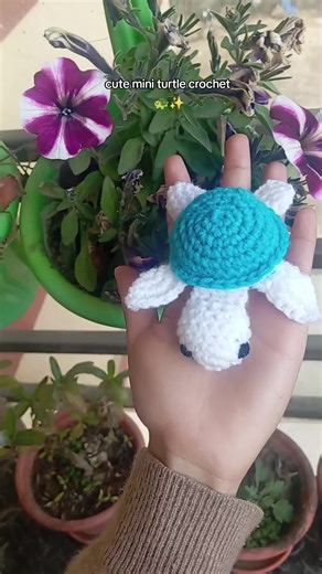cute mini turtle crochet 🐢✨#fypシ゚ #crochet
