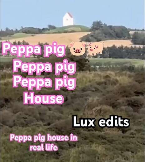 Peppa pig house in real life