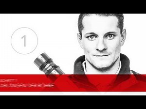 Rohrverpressung in 4 Schritten - EASYTEC Installationssystem