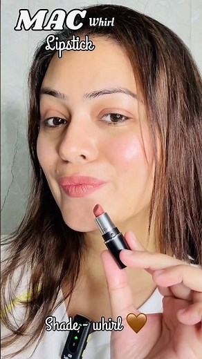 “This MAC Lipstick Looks Good on EVERY Skin Tone 😍💄 | MAC Whirl Review”