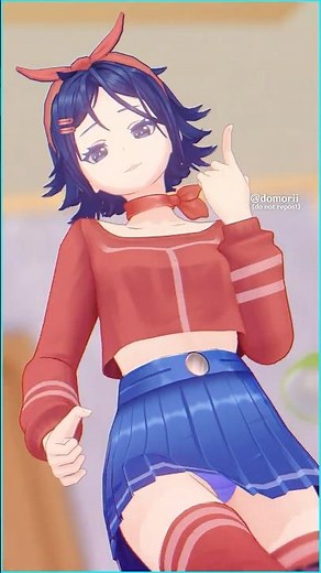 Short-haired Mita | NERVY FUNK DANCE TREND〖MiSide MMD〗#miside