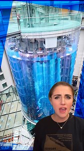 A 46ft aquarium in Germany has exploded. | Daily Mail Video