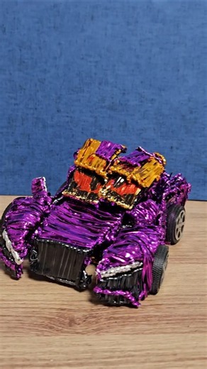 '빵끈으로 만든 메탈카드봇 위저드론 비클모드 (Metal Cardbot Wizard-Ron)'