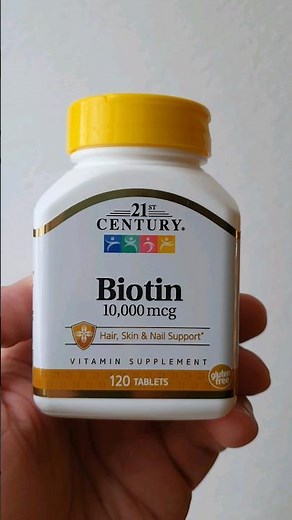 21st Century Biotin 10000 mcg - сдаём на анализ