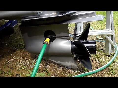 Volvo penta 3.0L sx drive wont suck water