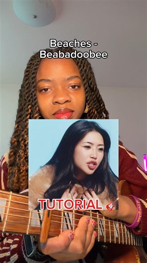 Beaches - Beabadoobee Guitar Tutorial #shorts #guitartutorial #guitarplayer #explore