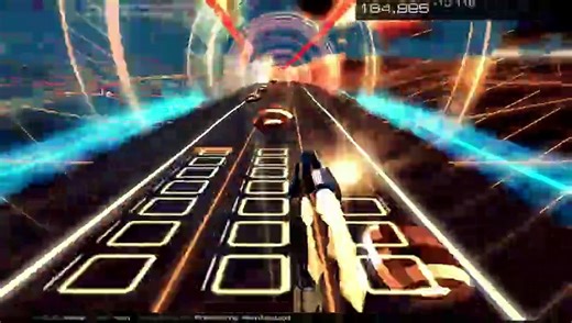 Audiosurf 2 Gameplay: Pinball Spring (Kevin Macleod)