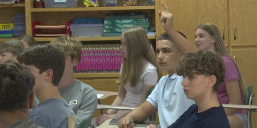 German students come to Mankato West High School