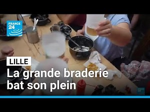 France: 2 million visitors expected at the big Lille 2025 flea market • FRANCE 24