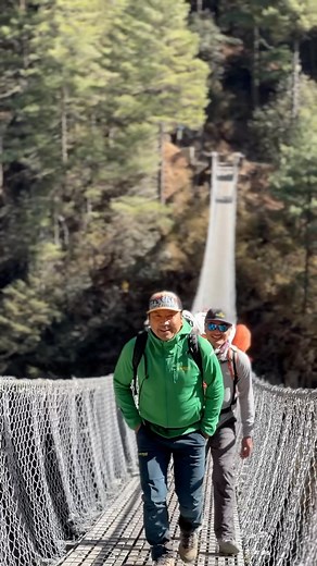 Heading to Khumbu Climbing Center, Phortse for the 21st annual KCC training Thank you so much to the locals for the heart warming welcome and support. Looking forward to the training @everestoutfit @khumbuclimbingcenter @thejuniperfund #athletes #iceclimbing #iceclimb #sagarmathanationalpark #phortse #nepal | Phunuru Sherpa