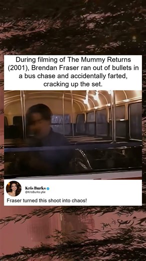 Brendan Fraser’s Accidental On-Set Fart