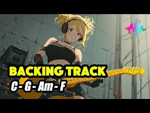 Pop Rock Guitar Backing Track in C Major – Perfect for Soloing & Improvisation