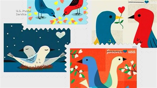 USPS unveils new 'Love' forever stamps