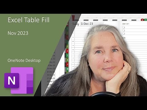 Excel to OneNote for Quick Page Creation