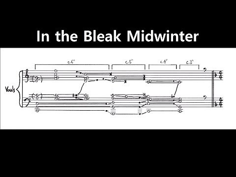Jacob Collier - In the Bleak Midwinter (Transcription)