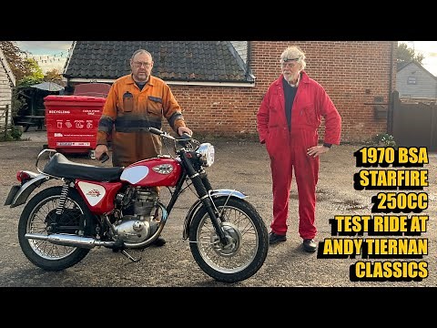 1970 BSA Starfire 250cc at Andy Tiernan Classics #09376BSA