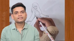 Drawing class in hindi, Day 1 , Free drawing class. Class 1 #drawingclass #art #tutorial #freedrawingclass #onlinedrawingclass #freeclasss | Lavi Arts