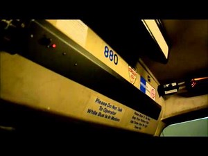 MTA New York City Bus: 1996 NovaBus RTS-06 8806 Start-Up