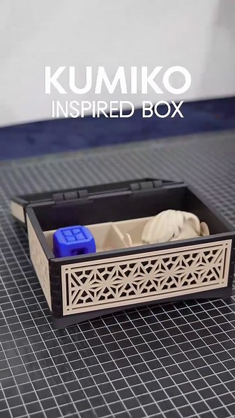 Makers, 3D print your own Kumiko-inspired storage box with Bambu Lab P2S! ✨ The removable inserts allow you to experiment with custom patterns and personalize the box to match your style. STL and Product link in comments ⬇️ Filament: PLA #Makerlab #everymakerschoice #BambuLab #BambuP2S #bastabambulabmakerlab