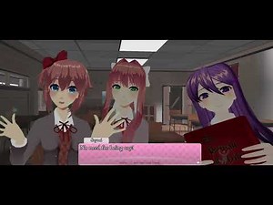 "Just Monika" DDLC Song recreated in VRChat