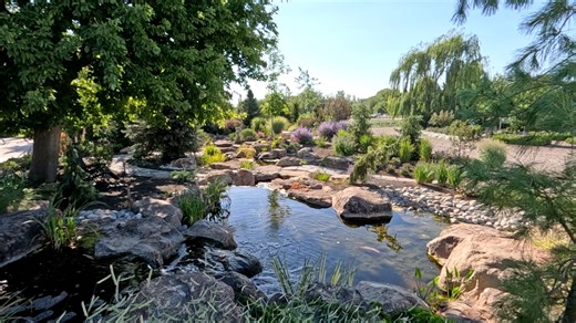 Tour of the Pond Area & Planting a Gator Load of Beautiful Things! 💦🌿🥰 | Garden Answer