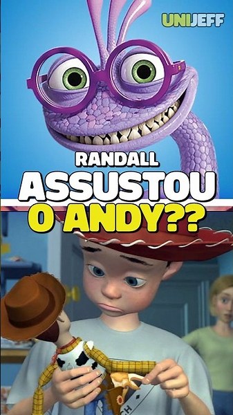 O Randall assustou o Andy em Toy Story?