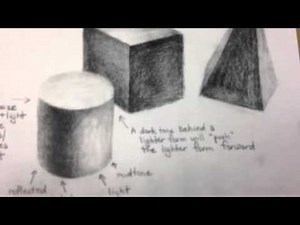Gloria Rabinowitz - High School Art Lesson: Beginning Drawing (Still-life) Part 2