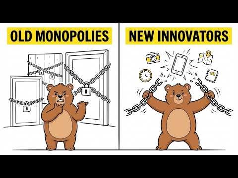 Barriers to Entry & Creative Destruction 🐻🍯 | Market Evolution Explained