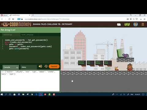 BANANA TALES. Part 2: Python fundamentals. 107-120. CODEMONKEY. Банановые сказки. Код манки