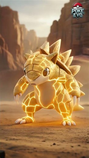 Sandshrew to Alolan Sandslash – Full Evolution in 23 Seconds ❄️🔥 #aivideo #pokemon #pokemonevolution
