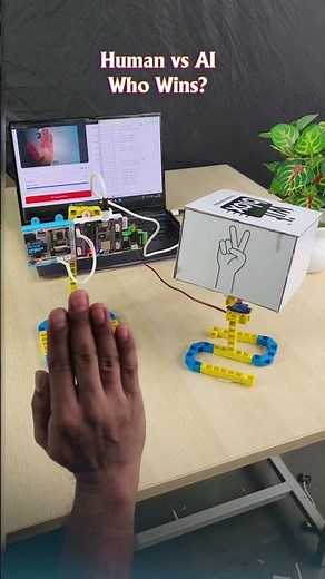 AI Rock Paper Scissor #esp32