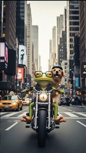 “Frog & Dog GO WILD on Crazy Frog Beat! 😂🐸🐶💥”