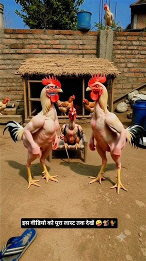 मुर्गा को हो गया (VS 🤪 🐓)था सावन में घमंड #dalimsharma #comedy #funny