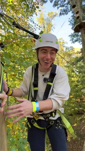 Taking on the Fastest and Scariest Ropes Course Challenge Yet