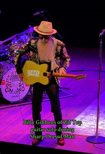 Billy Gibbons' Iconic Guitar Solo in Sharp Dressed Man