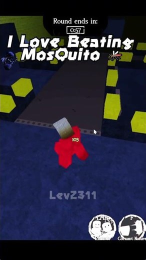 I Love Beating Mosquito🦟 - Forsaken roblox
