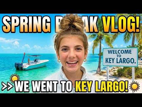 Key Largo Spring Break Trip 2026 🐠
