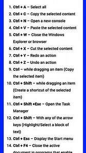 1.6K views · 15 reactions | Computer Shortcuts Key's #Computer #Keyboard | NECI Computer Institute | Facebook