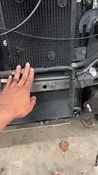2005 Lexus gx470 ac condenser and high pressure line replacement