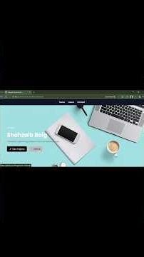 I Built a Developer Portfolio Using Only HTML & CSS 🚀 (Beginner Friendly) #devtips #cssdiner