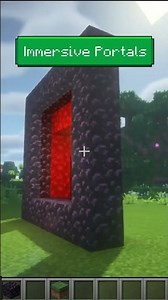 Minecraft Immersive Portal Mod Showcase
