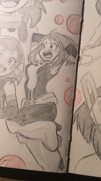 Lovely Uraraka Ochako Drawing Showcase