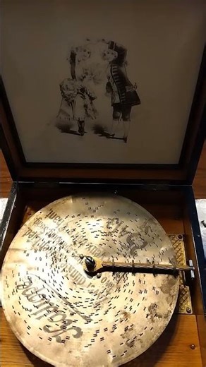 【Two dark eyes, sparkling song / Zwei dunkle Augen-Lied】KALLIOPE DISC MUSIC BOX