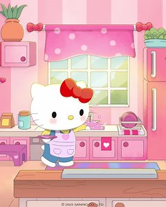 1.4M views · 67K reactions | Clean the kitchen with Hello Kitty: ASMR edition 﫧✨️ | Hello Kitty | Facebook