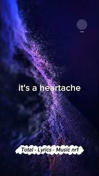Bonnie Tyler ~ It's A Heartache ( Lyrics )