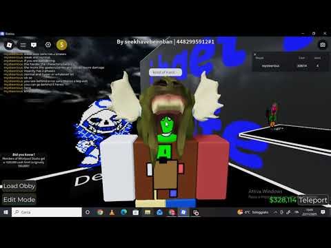 Sans Multiverse! Obby Creator - Roblox