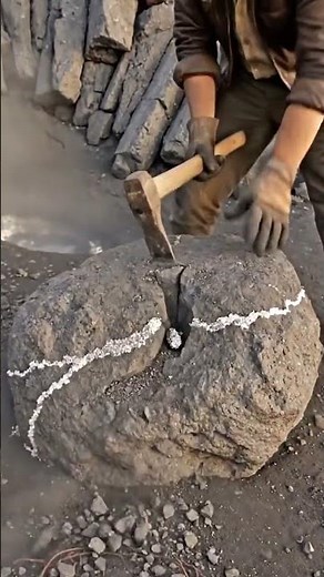 He hesitated, then chose that one pebble, and he was right.