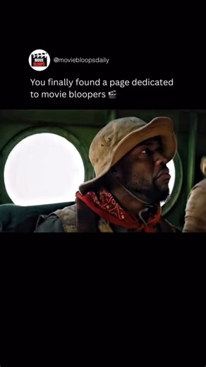 MOVIE BLOOPS DAILY | Kevin Hart’s Jumanji bloopers show how his nonstop energy turned intense action scenes into pure comedy gold. From breaking character mid... | Instagram